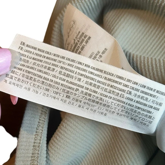 Abercrombie & Fitch Soft AF collection body con mini dress sage green size s - Picture 8 of 10